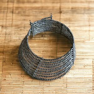 9 layer stacked choker necklace